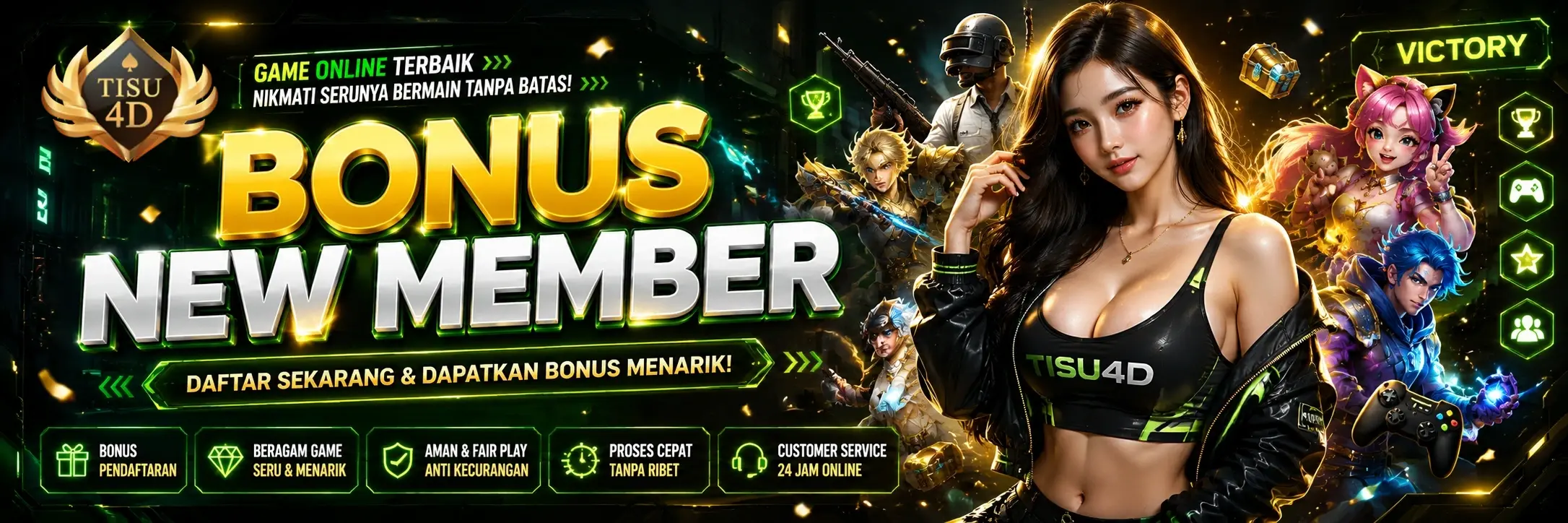 SLOT BONUS NEW MEMBER 100